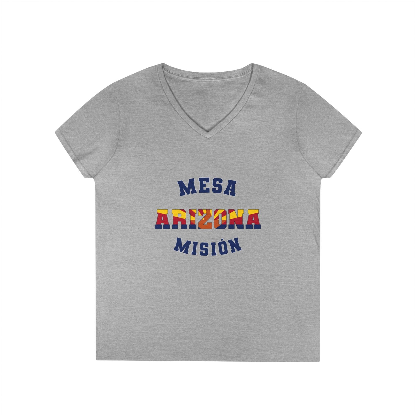 Arizona Mesa Spanish - Ladies' V-Neck T-Shirt