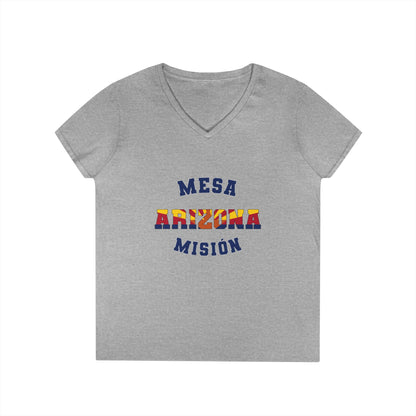 Arizona Mesa Spanish - Ladies' V-Neck T-Shirt