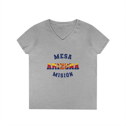 Arizona Mesa Spanish - Ladies' V-Neck T-Shirt