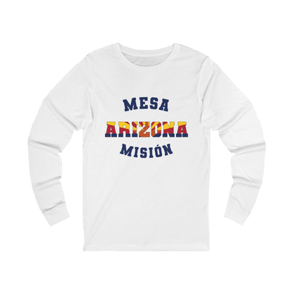 Arizona Mesa Spanish - Unisex Long Sleeve Cotton Jersey