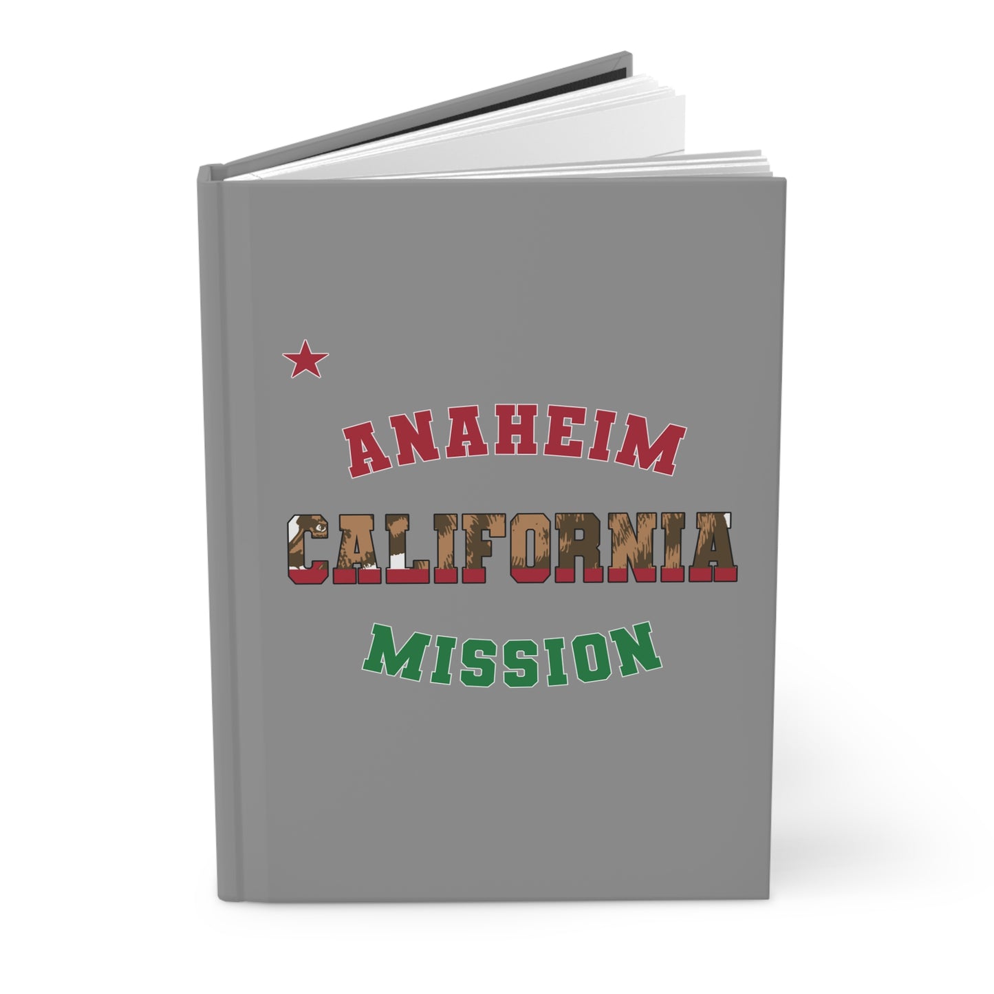 California Anaheim English - Hardcover Journal