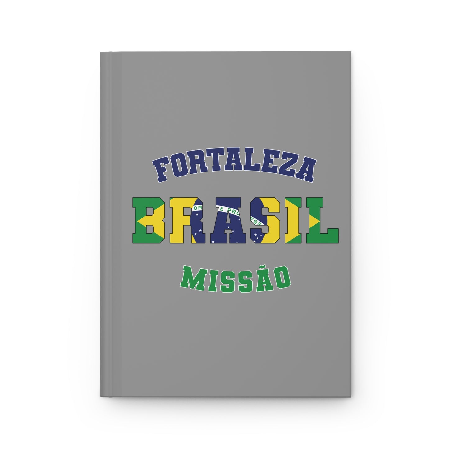 Brazil Fortaleza Portuguese - Hardcover Journal