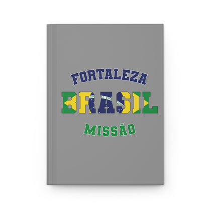 Brazil Fortaleza Portuguese - Hardcover Journal