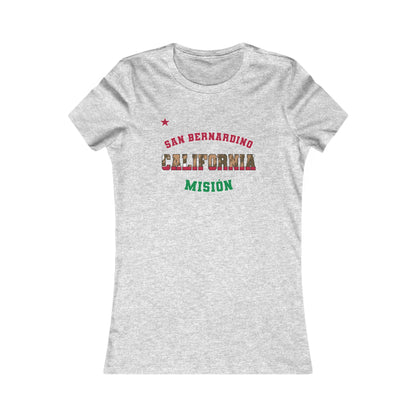 California San Bernadino Spanish - Ladies' New Favorite Tee