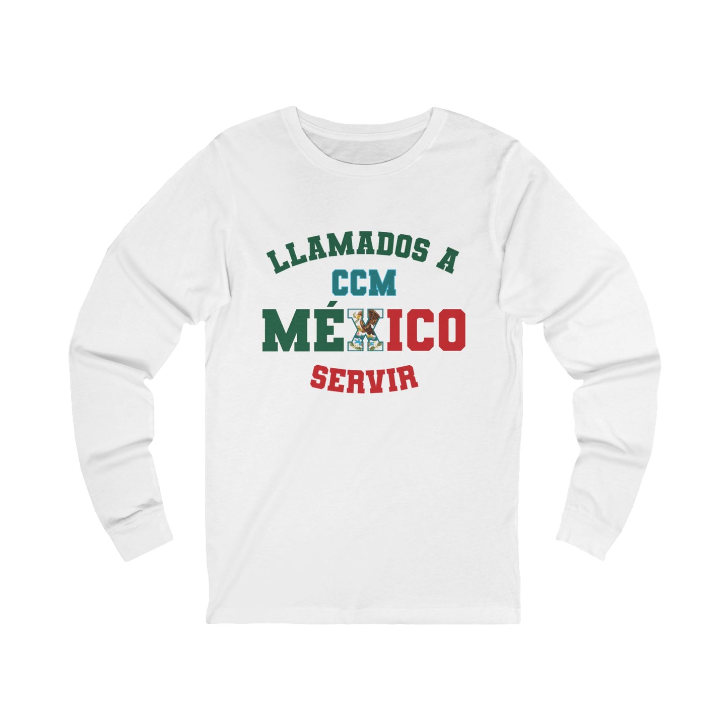 Mexico MTC Spanish - Unisex Long Sleeve Cotton Jersey