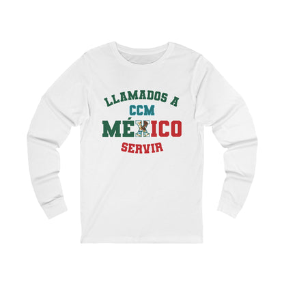 Mexico MTC Spanish - Unisex Long Sleeve Cotton Jersey