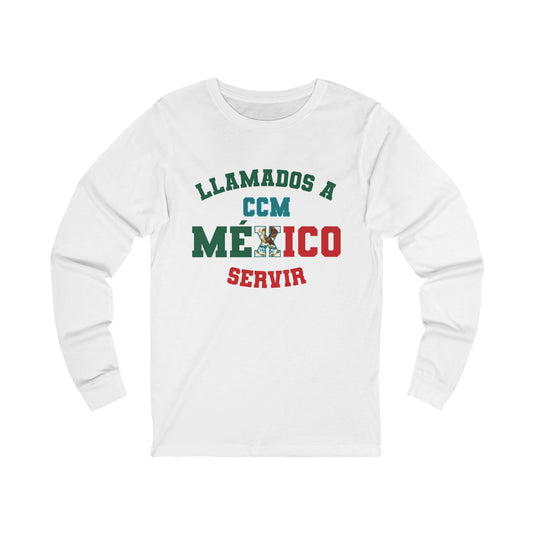 Mexico MTC Spanish - Unisex Long Sleeve Cotton Jersey