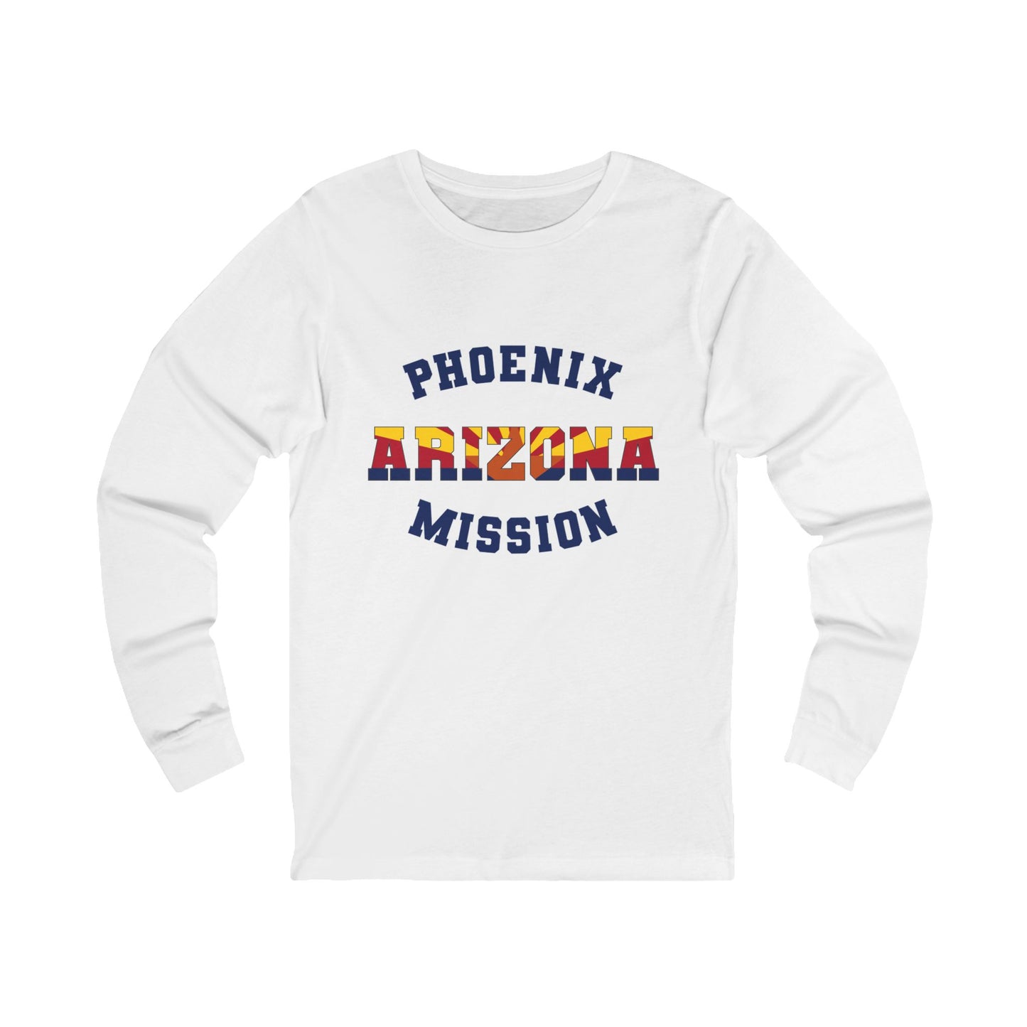 Arizona Phoenix English - Unisex Long Sleeve Cotton Jersey