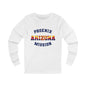 Arizona Phoenix English - Unisex Long Sleeve Cotton Jersey