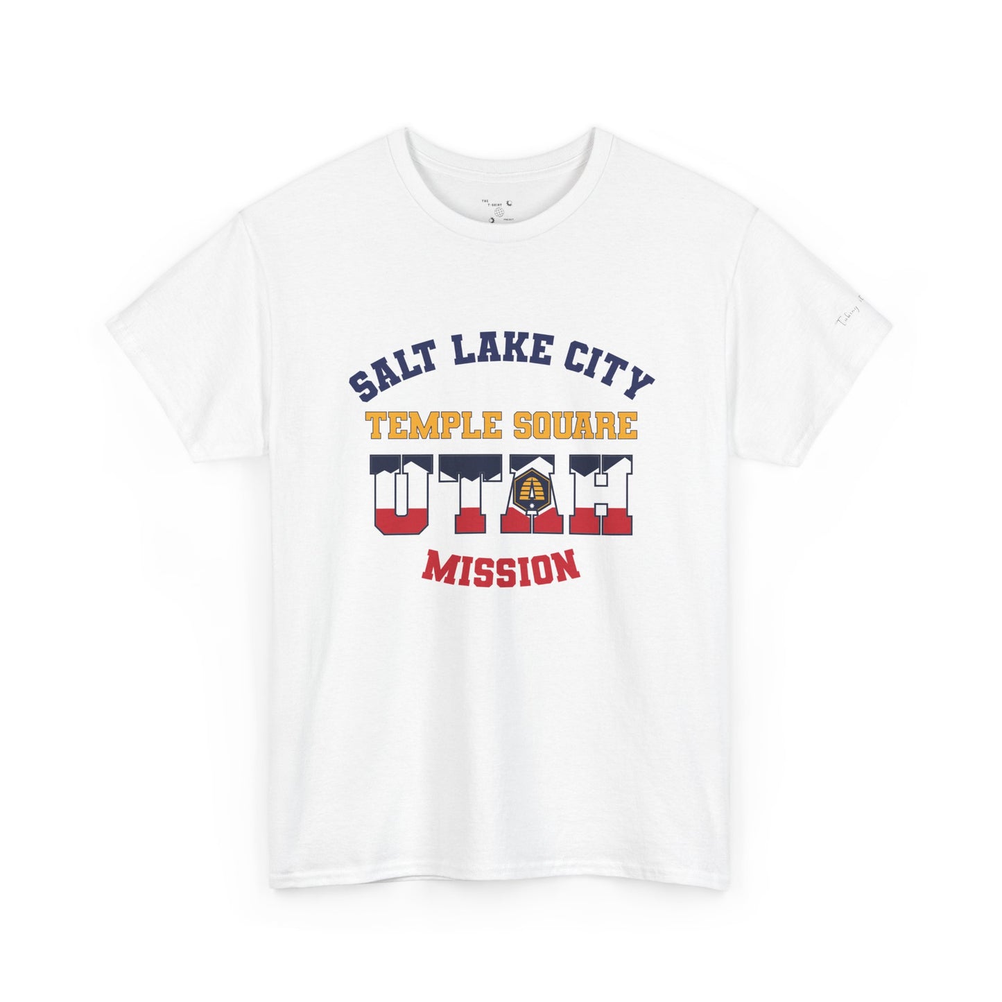 Utah Salt Lake City Temple Square English - The Classic P-Day T-Shirt