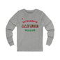 California Sacramento English - Unisex Long Sleeve Cotton Jersey