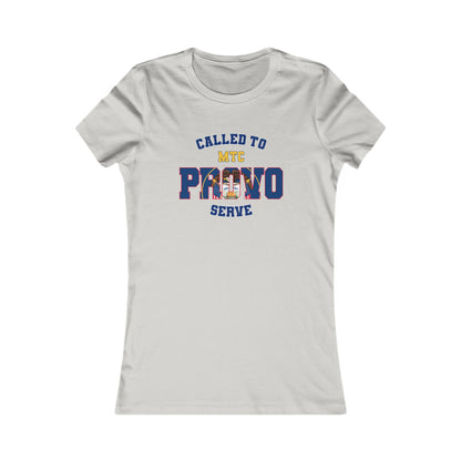 Provo MTC English Old Utah Flag - Ladies' New Favorite Tee