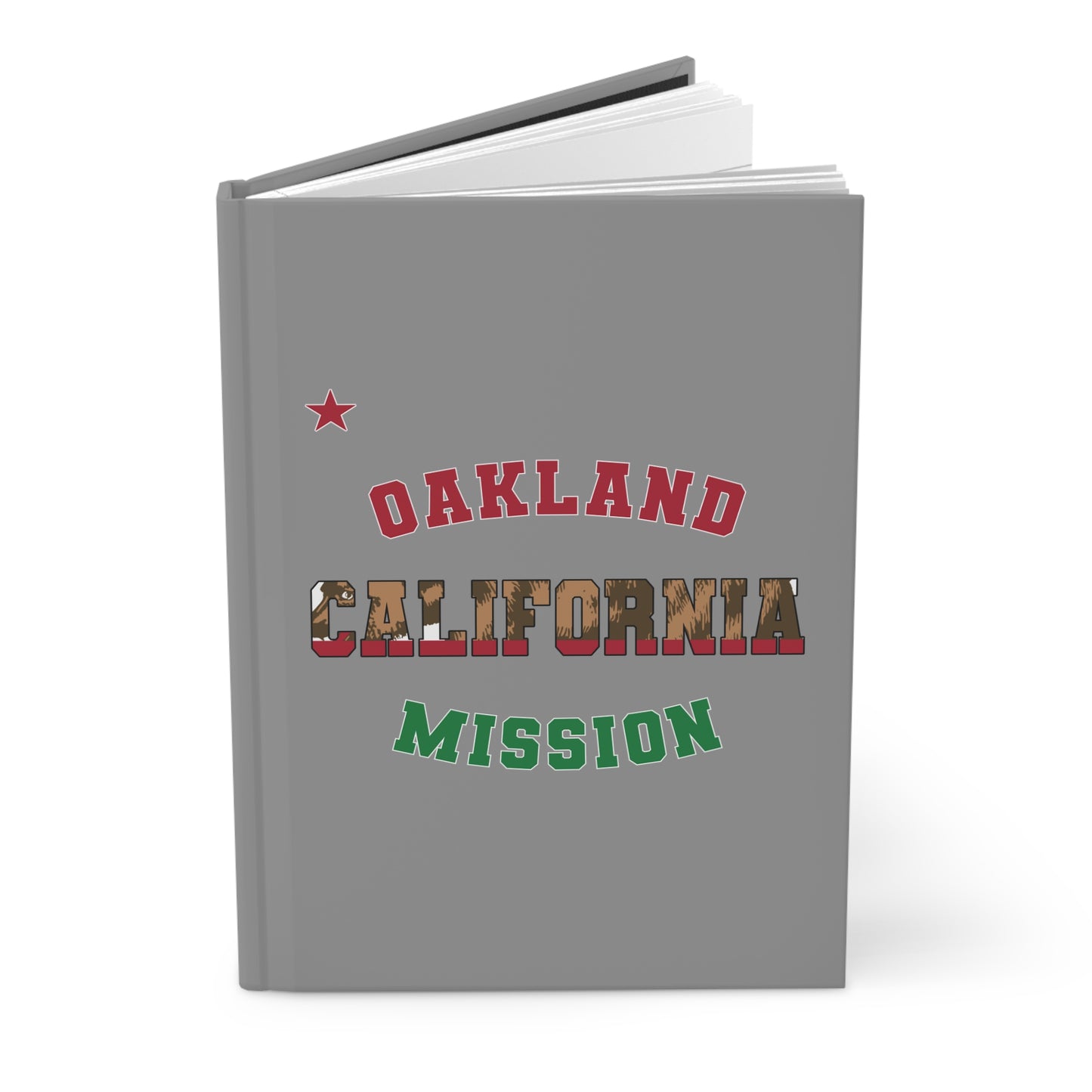 California Oakland English - Hardcover Journal