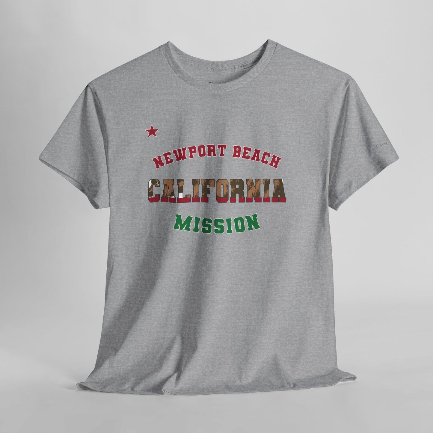 California Newport Beach English - The Classic P-Day T-Shirt