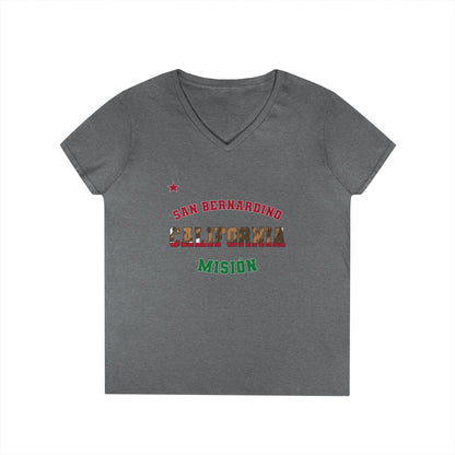 California San Bernadino Spanish - Ladies' V-Neck T-Shirt
