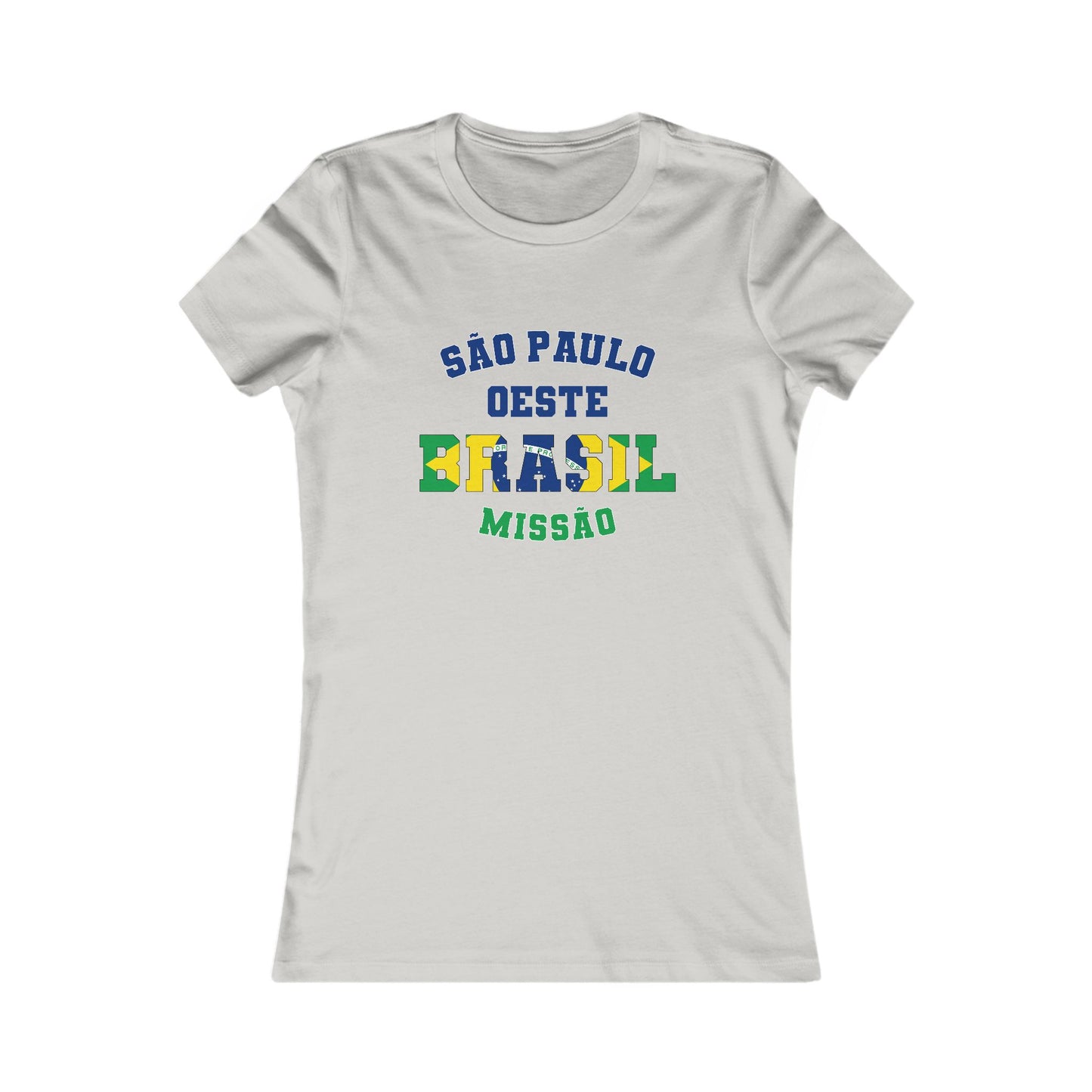 Brazil Sao Paulo West Portuguese - Ladies' New Favorite Tee