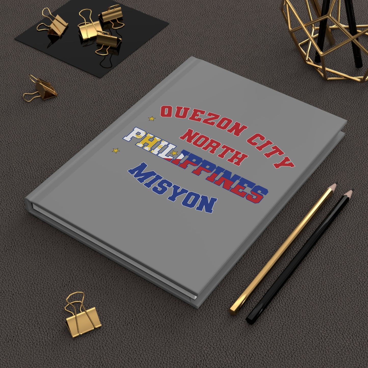 Philippines Quezon City North Tagalog - Hardcover Journal