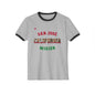 California San Jose Spanish - Unisex Cotton Ringer T-Shirt