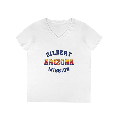 Arizona Gilbert English - Ladies' V-Neck T-Shirt