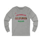 California Los Angeles Spanish - Unisex Long Sleeve Cotton Jersey