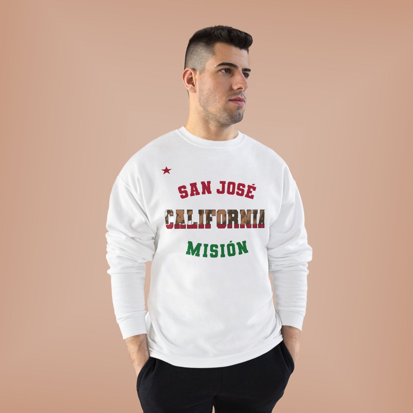 California San Jose Spanish - Unisex EcoSmart® Crewneck Sweatshirt