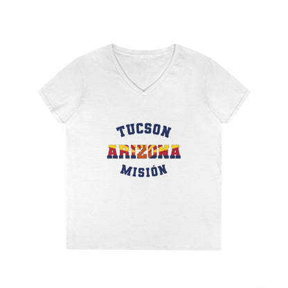 Arizona Tucson Spanish - Ladies' V-Neck T-Shirt
