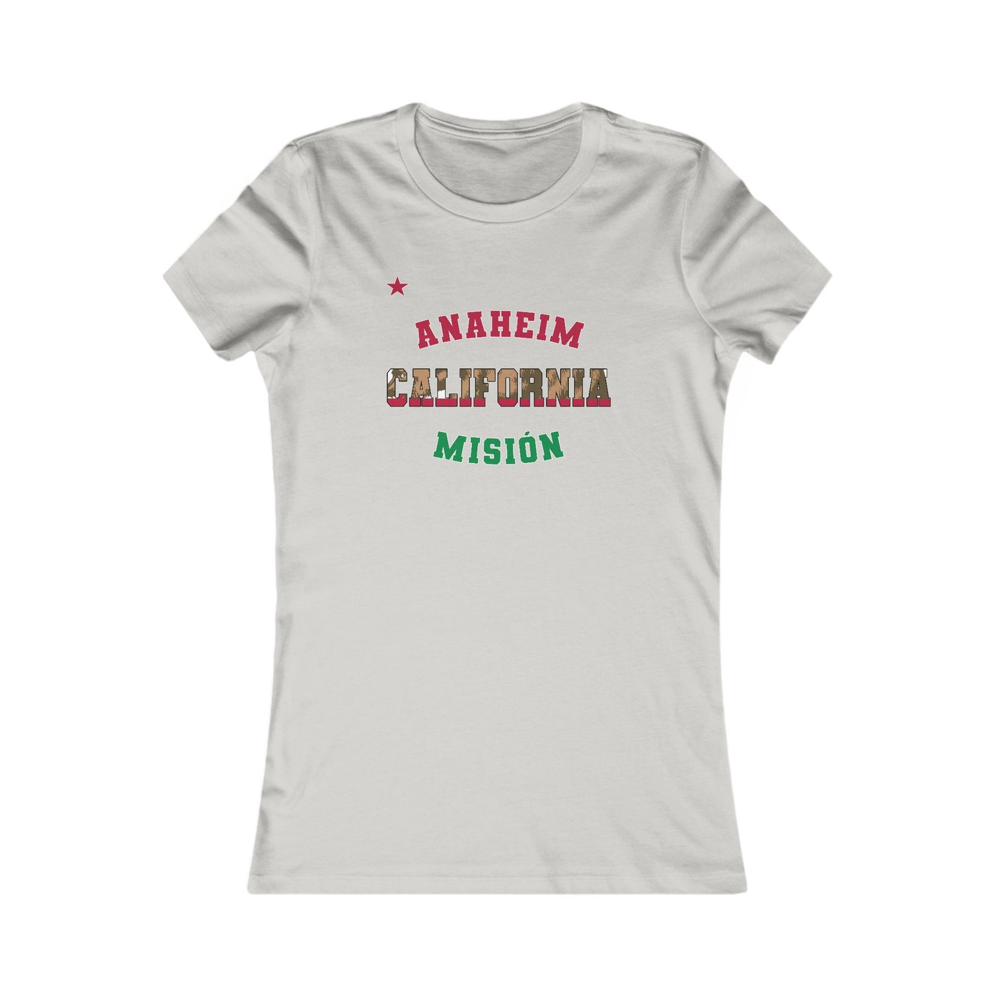 California Anaheim Spanish - Ladies' New Favorite Tee