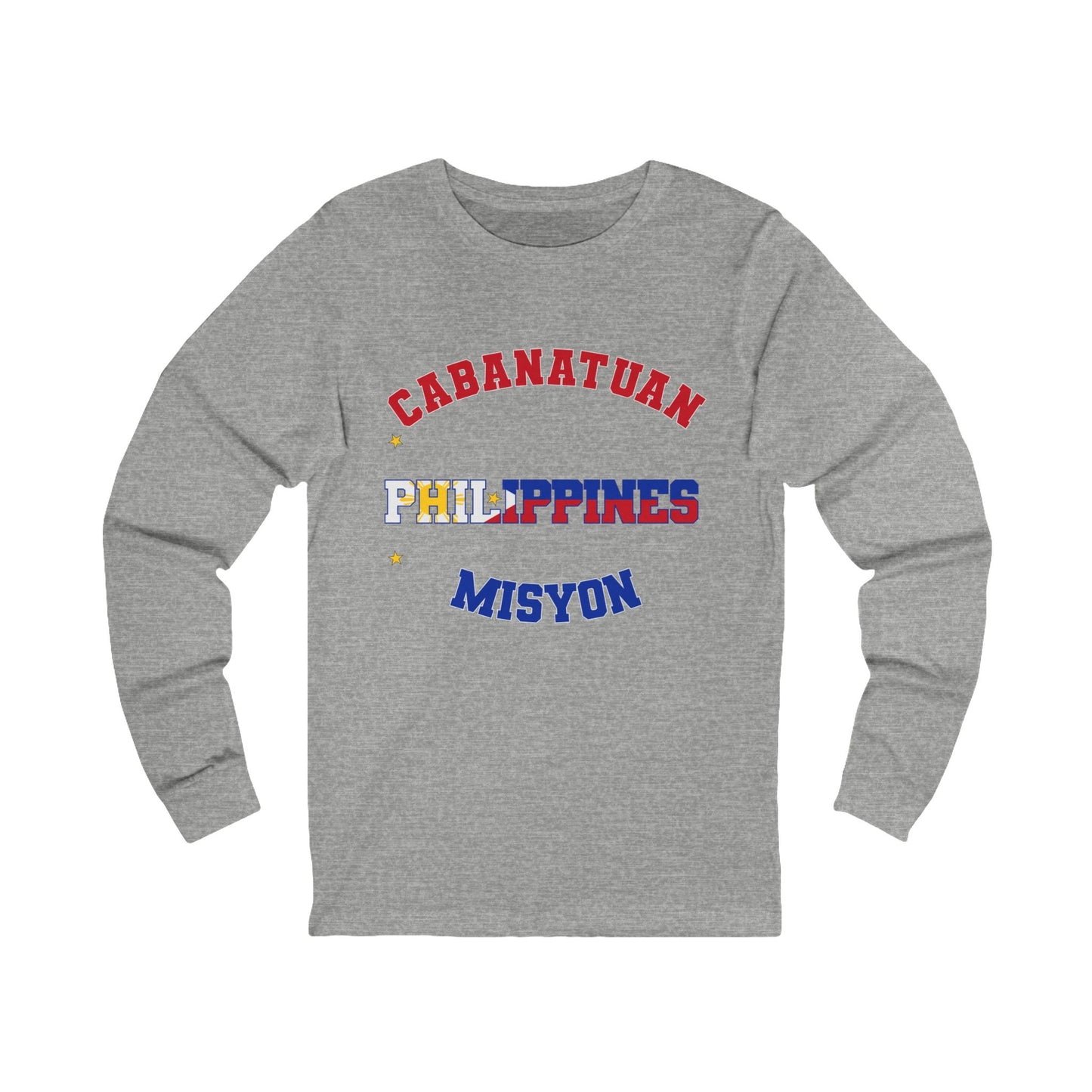 Philippines Cabanatuan Tagalog - Unisex Long Sleeve Cotton Jersey