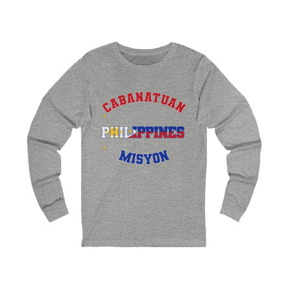 Philippines Cabanatuan Tagalog - Unisex Long Sleeve Cotton Jersey
