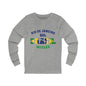 Brazil Rio de Janeiro South Portuguese - Unisex Long Sleeve Cotton Jersey