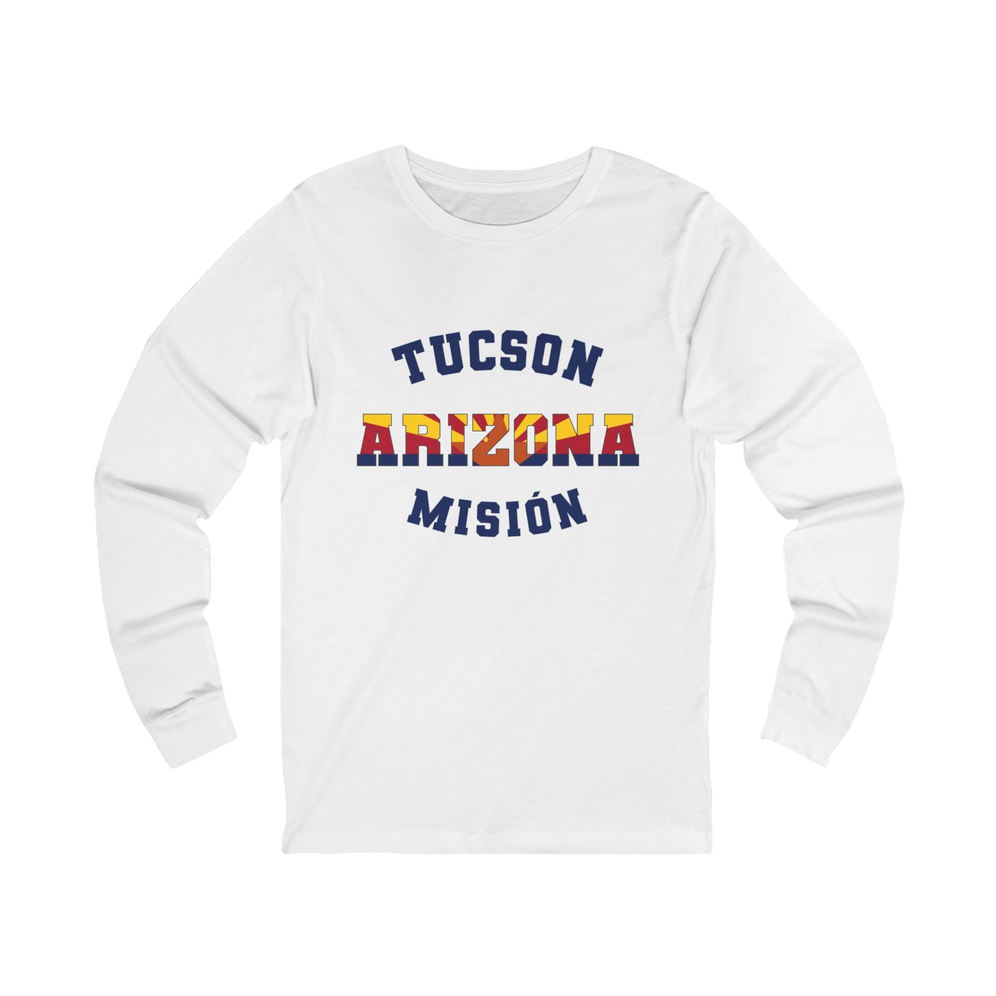 Arizona Tucson Spanish - Unisex Long Sleeve Cotton Jersey