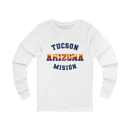 Arizona Tucson Spanish - Unisex Long Sleeve Cotton Jersey