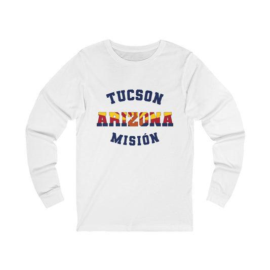 Arizona Tucson Spanish - Unisex Long Sleeve Cotton Jersey