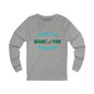 Washington Everett English - Unisex Long Sleeve Cotton Jersey