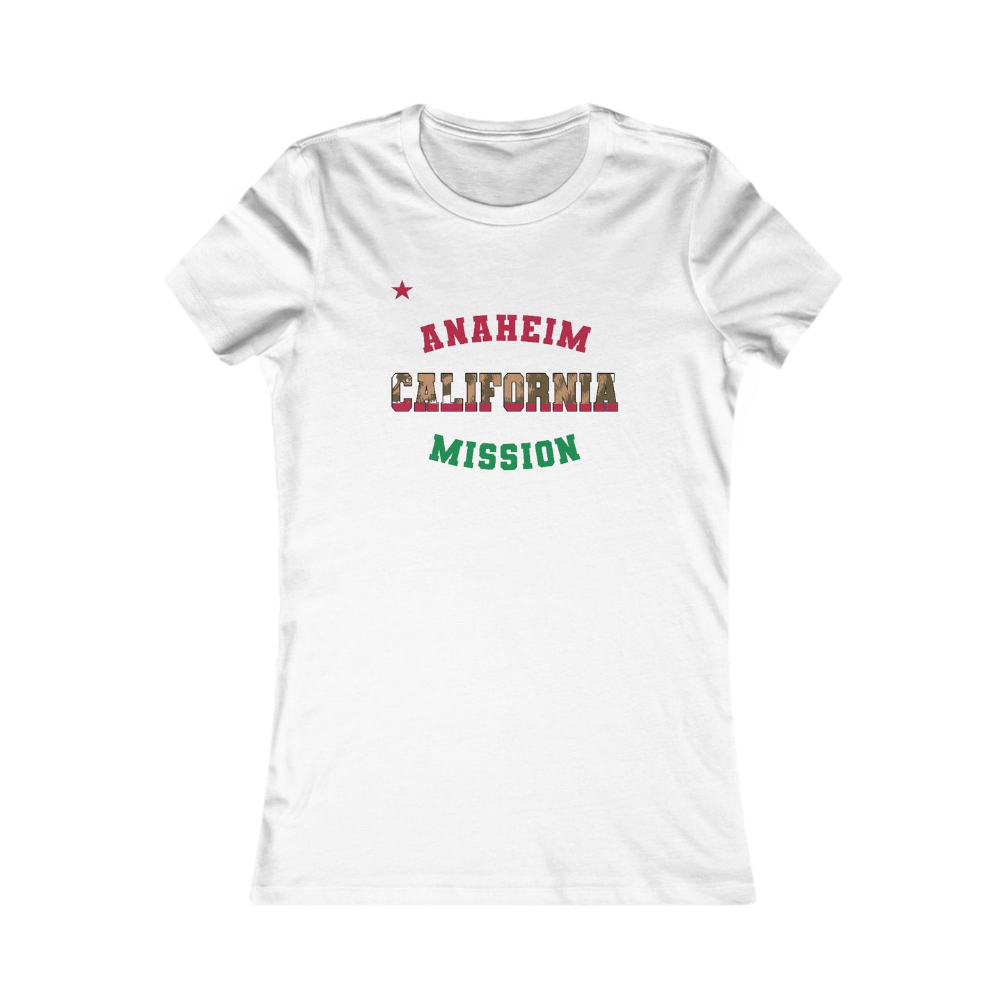 California Anaheim English - Ladies' New Favorite Tee