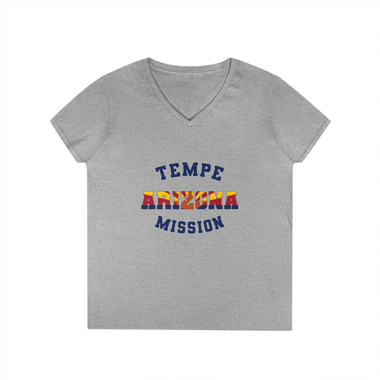 Arizona Tempe English - Ladies' V-Neck T-Shirt