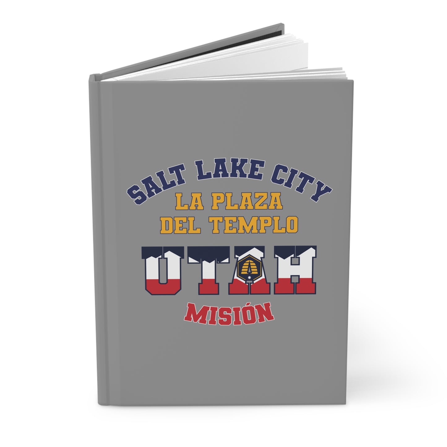 Utah Salt Lake City Temple Square Spanish - Hardcover Journal