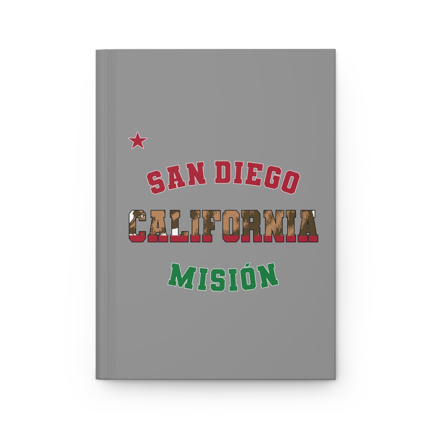 California San Diego Spanish - Hardcover Journal