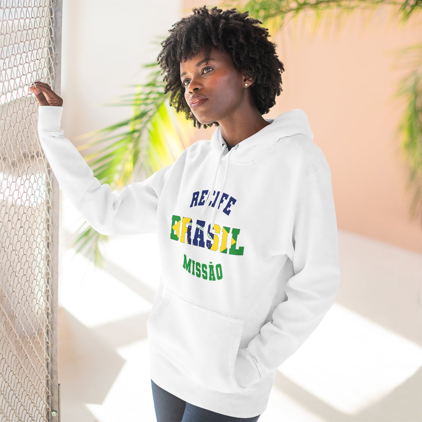 Brazil Recife Portuguese - The Relaxed Hoodie