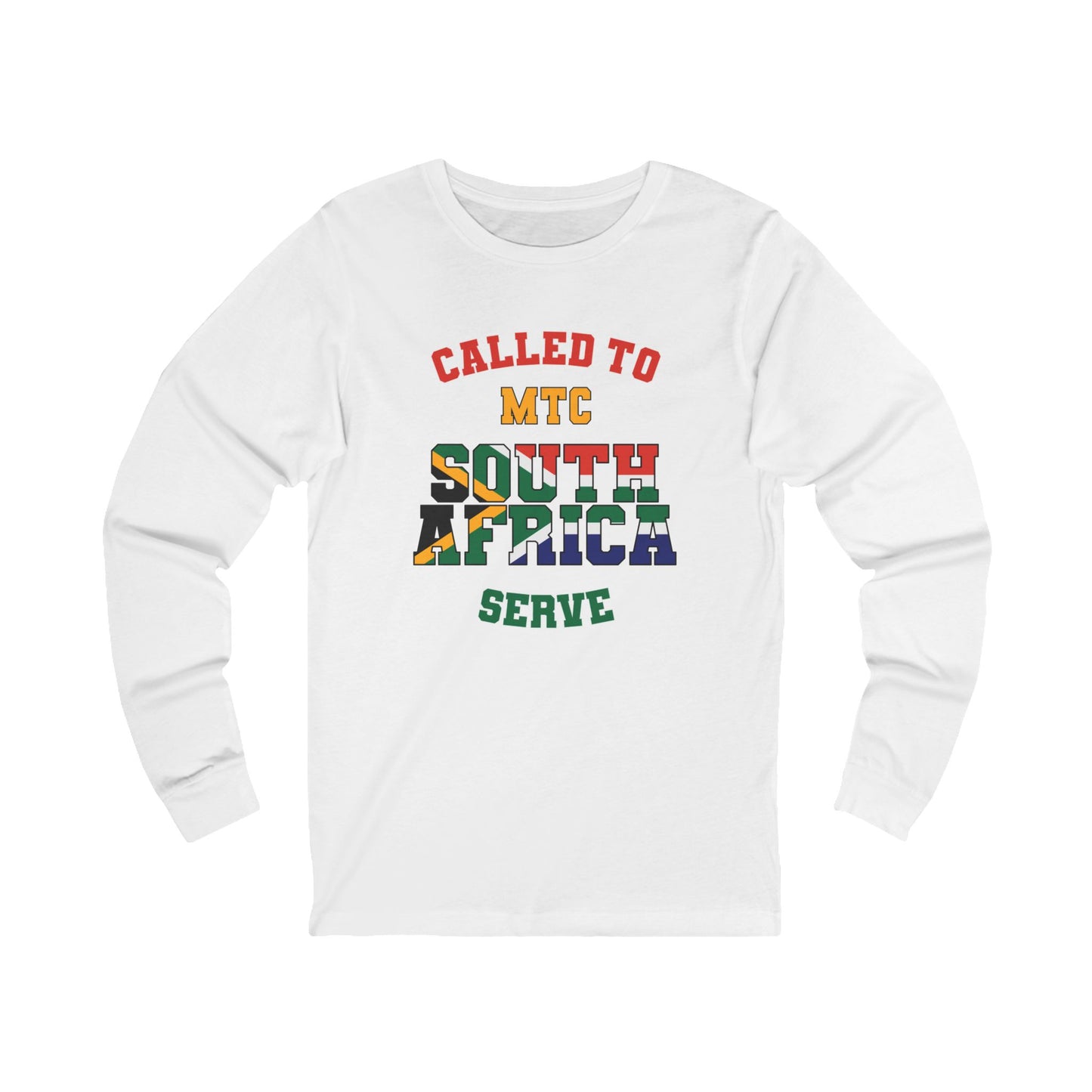 South Africa MTC English - Unisex Long Sleeve Cotton Jersey