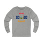 Idaho Boise English - Unisex Long Sleeve Cotton Jersey
