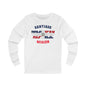 Dominican Republic Santiago Spanish - Unisex Long Sleeve Cotton Jersey