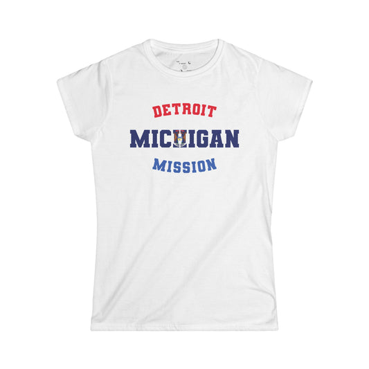Michigan Detroit English - The Classic P-Day Tee for Ladies