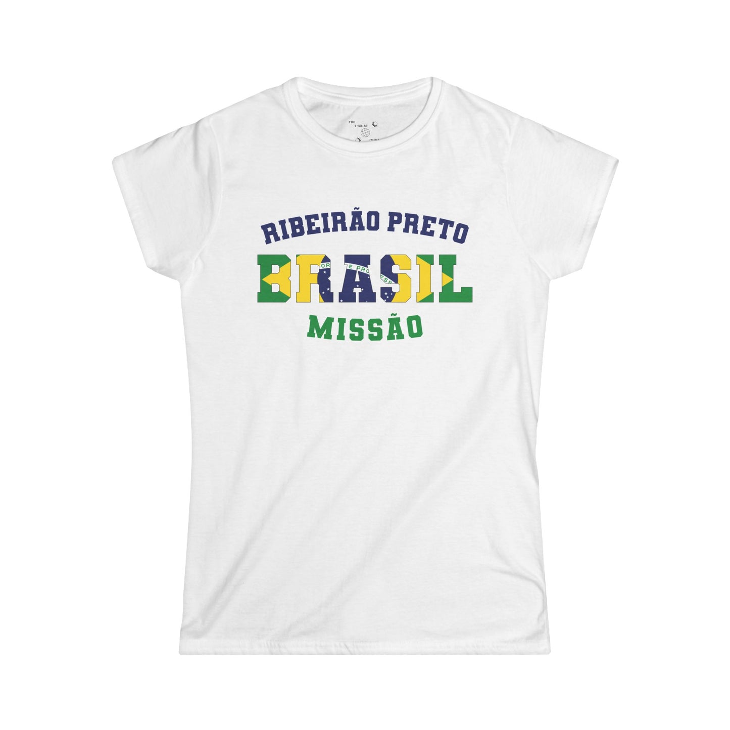 Brazil Ribeirao Preto Portuguese - The Classic P-Day Tee for Ladies
