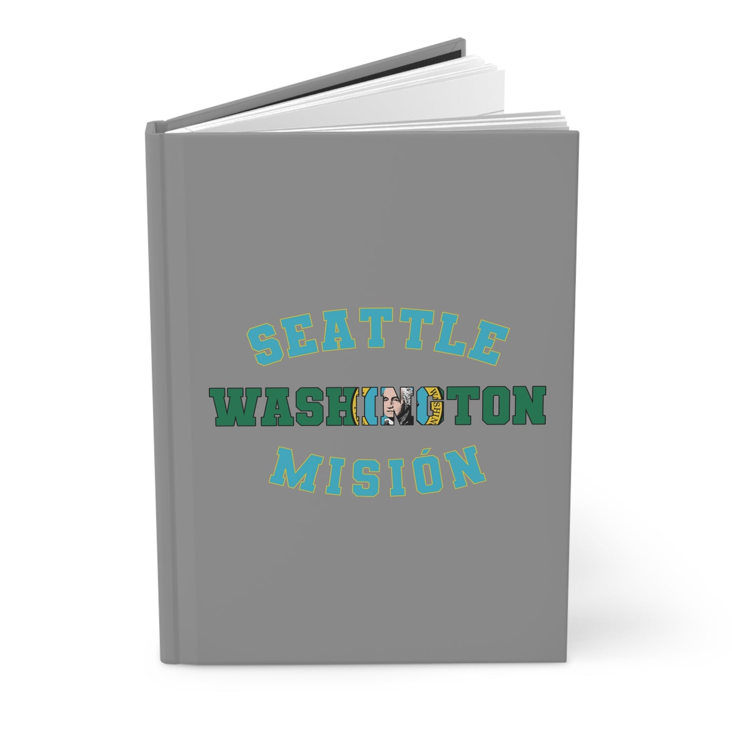 Washington Seattle Spanish - Hardcover Journal
