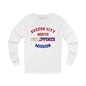 Philippines Quezon City North English - Unisex Long Sleeve Cotton Jersey