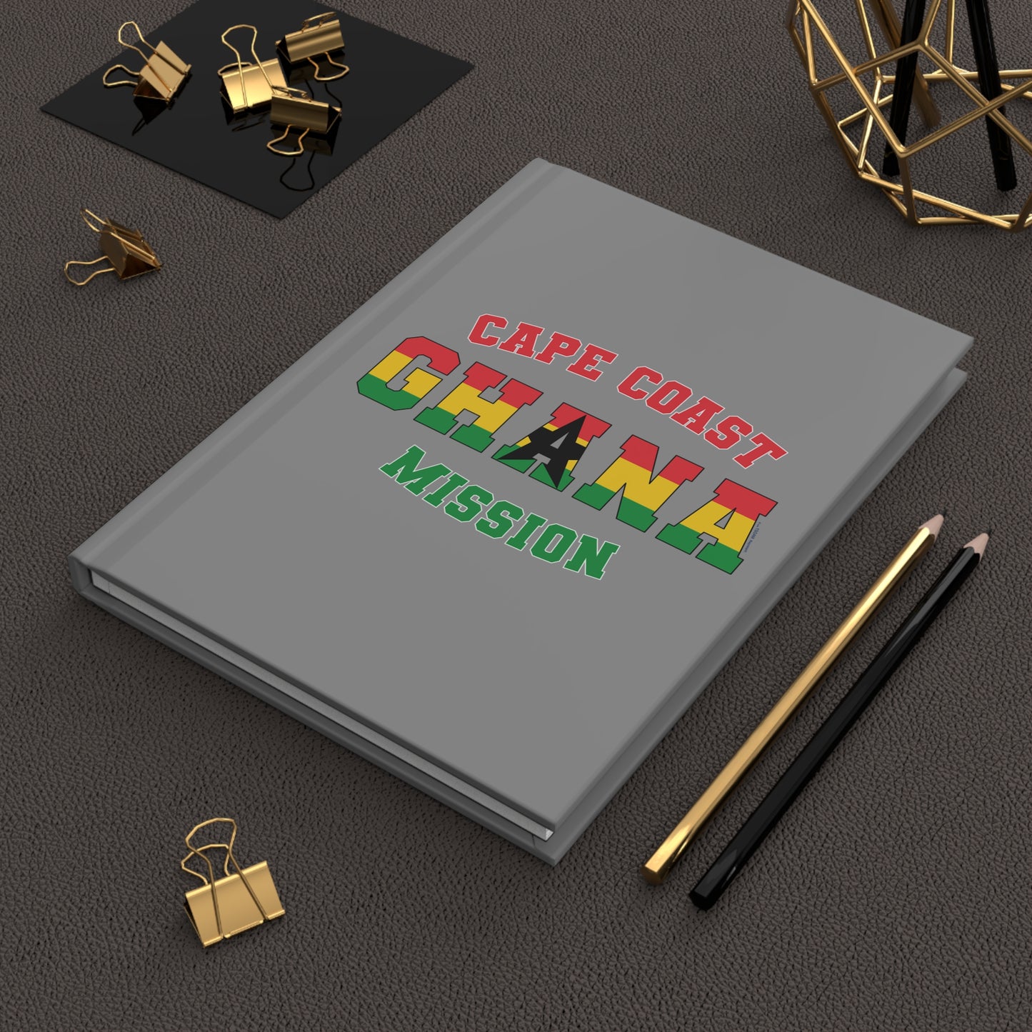 Ghana Cape Coast English - Hardcover Journal