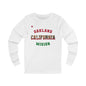 California Oakland Spanish - Unisex Long Sleeve Cotton Jersey