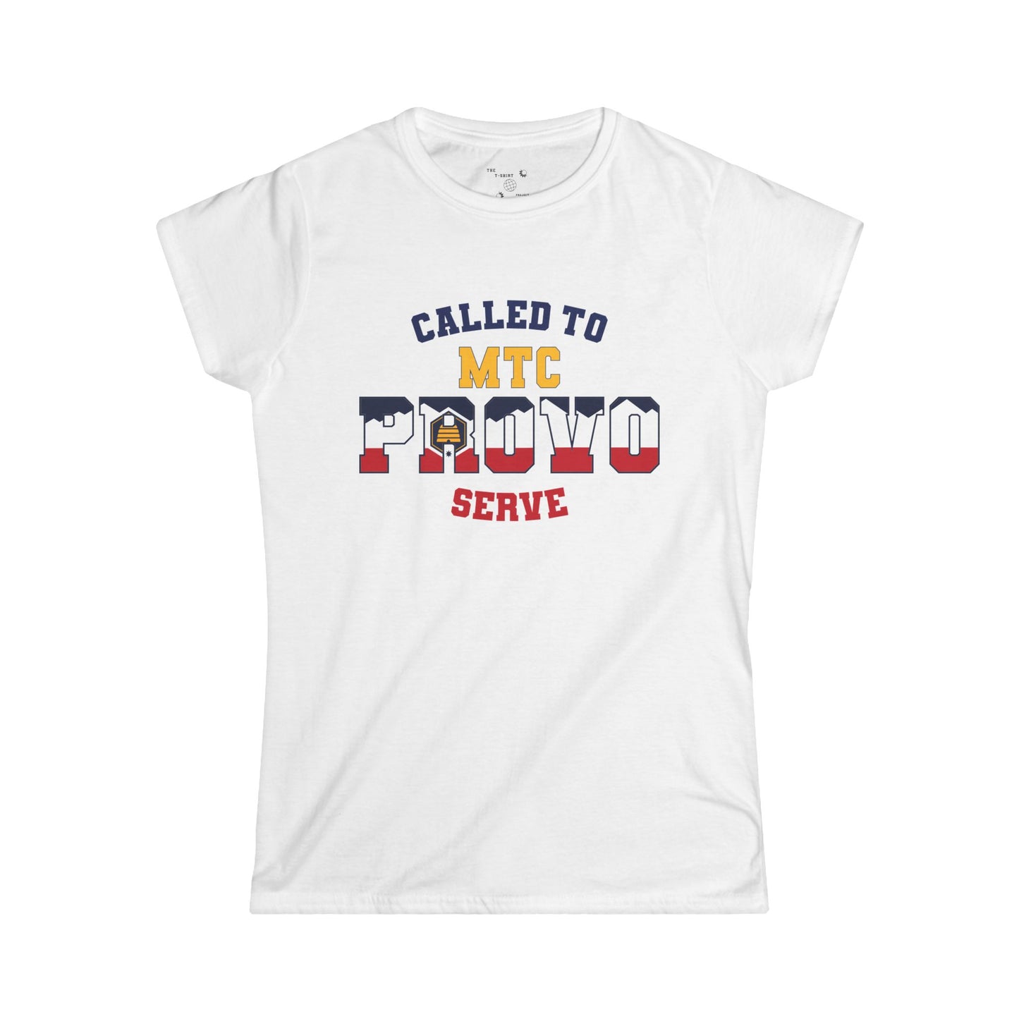 Provo MTC English New Utah Flag - The Classic P-Day Tee for Ladies