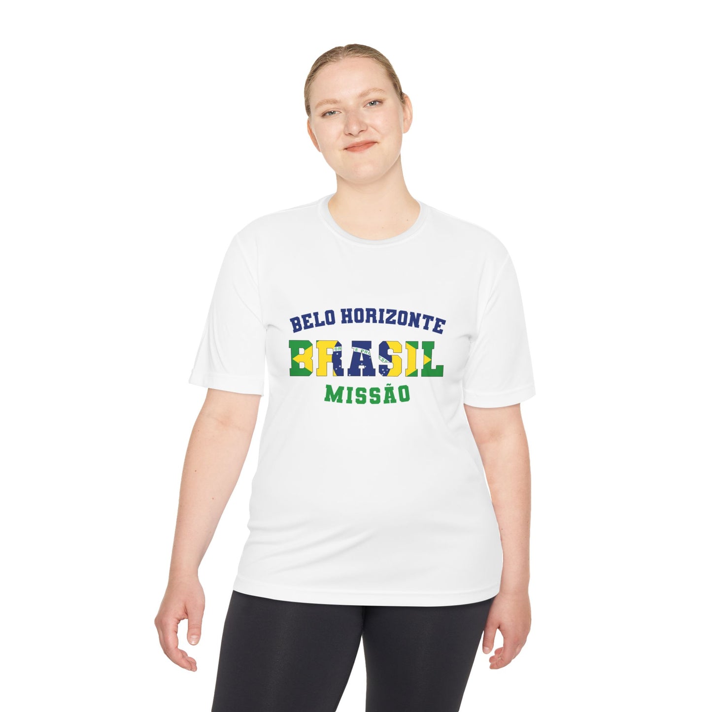 Brazil Belo Horizonte Portuguese - Unisex Dri-Fit Tee